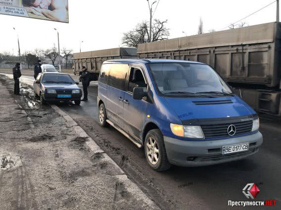 Полиция опубликовала видео расстрела одесситов в Николаеве