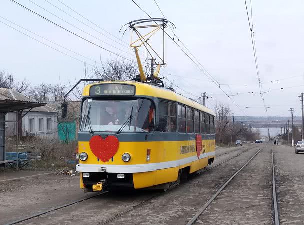 В День Святого Валентина в Николаеве будет курсировать «Трамвайчик влюбленных»