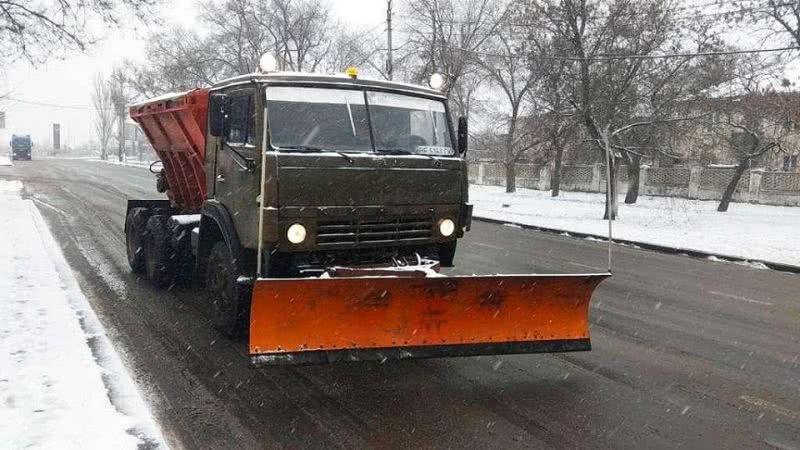 Непогода в Николаеве: осложнений движения на дорогах государственного значения нет