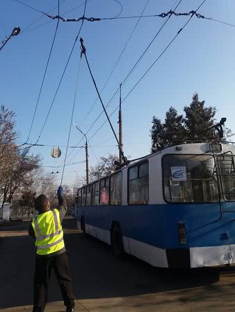Водителю троллейбуса в Николаеве платят от 9 до 12 тысяч гривен