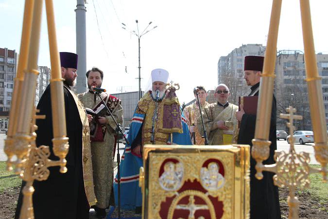 В Николаеве прошел молебен за Украину и нашу область