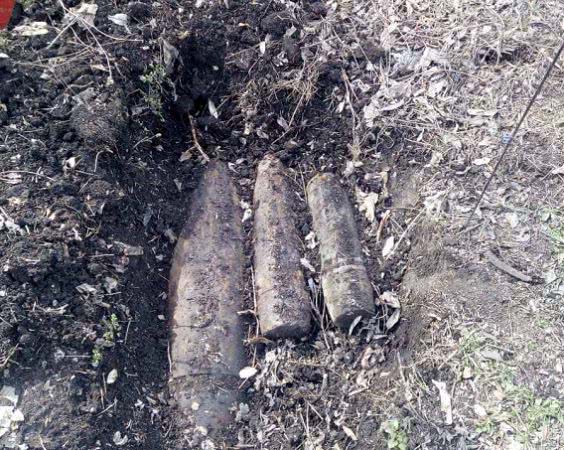 В Николаевской области нашли и взорвали еще три снаряда