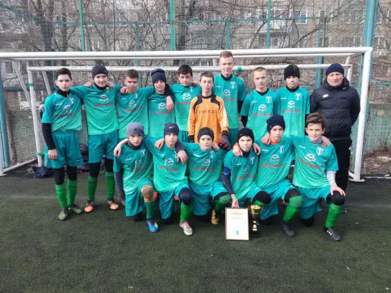 Футболисты «Торпедо (U-14)» встретили весну с зимним кубком любительской лиги города Николаева