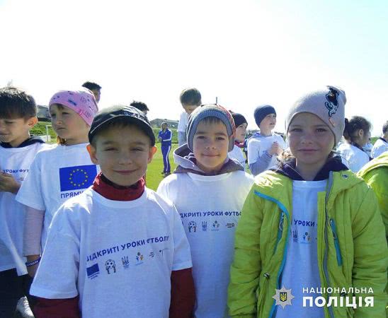 Фестиваль «Открытые уроки футбола» для школьников состоялся в Березанской ОТГ