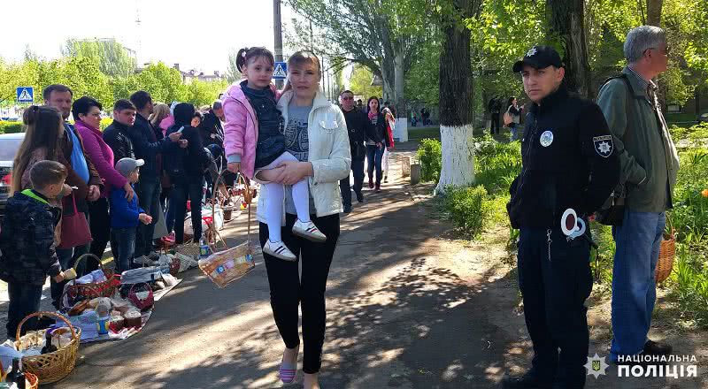 В Николаев Пасхальная ночь прошла без происшествий