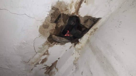 В Новой Одессе в жилом доме горело перекрытие между этажами