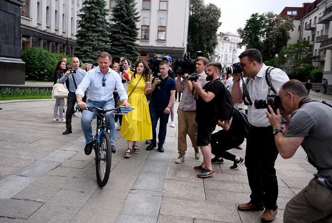 Ляшко пришлось купить новый велосипед