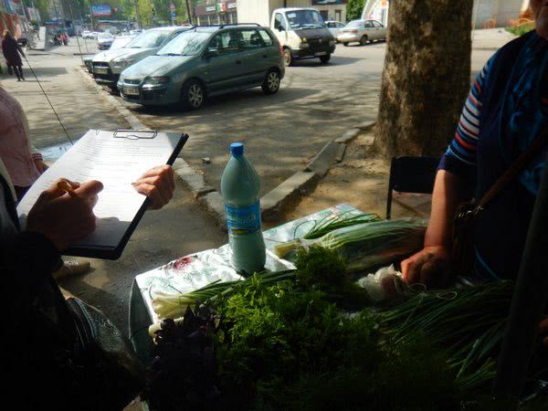 В Центральном районе Николаева штрафовали уличных торговцев