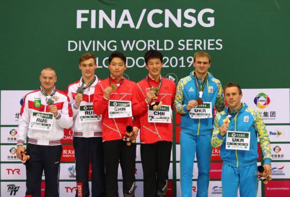 В Лондоне прыгуны в воду Колодий и Горшковозов принесли Украине бронзовую награду Мировой серии FINA