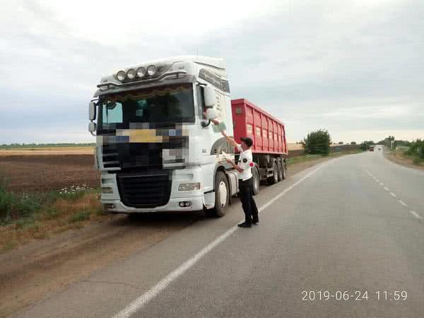 На Николаевщине штрафуют водителей фур за перегрузы