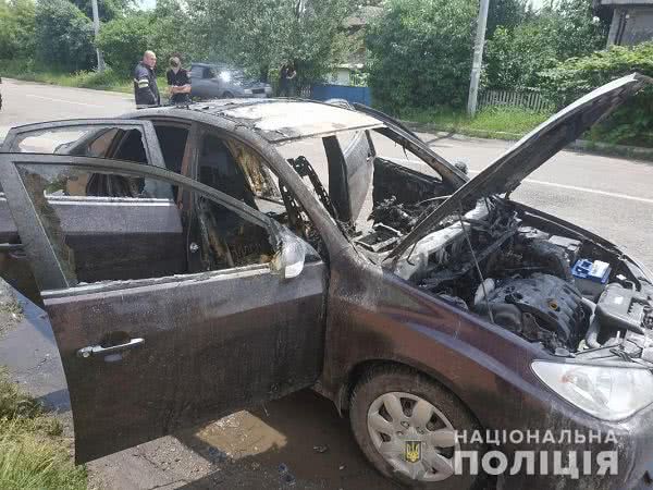 Под Киевом взорвался Hyundai с ребенком в салоне: 3-летний мальчик в реанимации