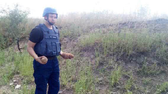 В Николаевской области взорвали шесть снарядов и одну мину