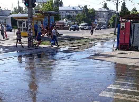 После возобновления водоснабжения Николаев затопило