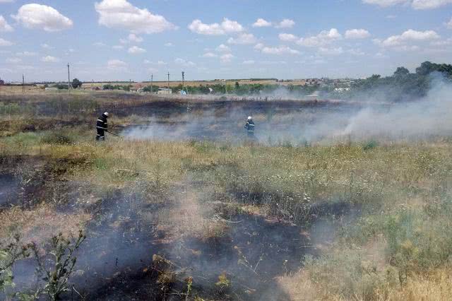 Спасатели Николаевщины ликвидировали 10 пожаров на открытых территориях