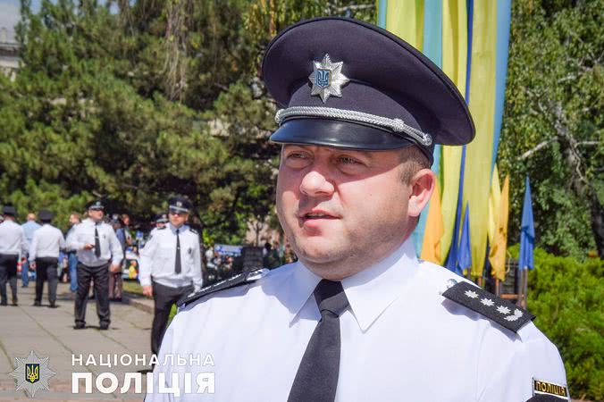 В Николаеве Александр Анохин поздравил своих коллег с годовщиной Национальной полиции