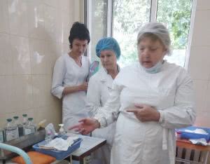 В Николаевской областной инфекционной больнице учились давать бой холере