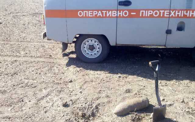 Николаевские пиротехники уничтожили найденный вблизи Очакова артснаряд