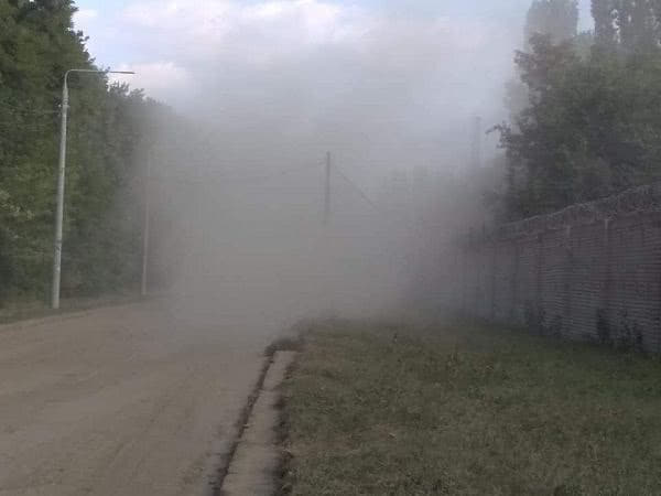 Николаевцы задыхаются от пыли из-за фур
