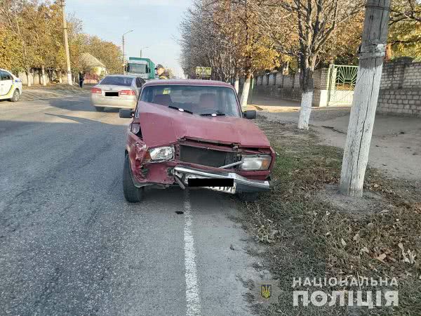 На Николаевщине произошло ДТП: один из водителей с травмами доставлен в больницу
