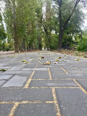 В Николаеве на Намыве появился новый тротуар