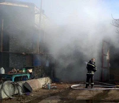 В Домановском и Вознесенском районах за сутки сгорели две хозпостройки