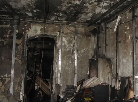 Ночью в Николаевском районе сгорела квартира