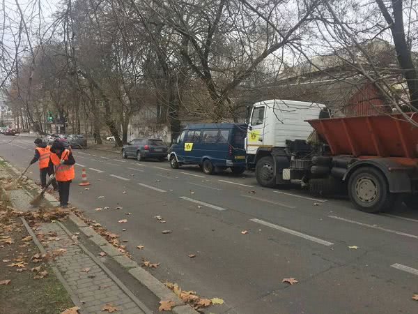 В центре Николаеве продолжаются работы по благоустройству