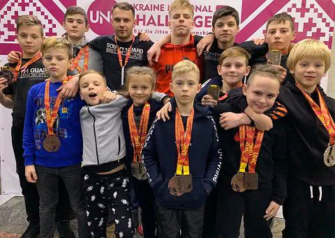 Юные николаевцы завоевали 21 медаль на чемпионате по джиу-джитсу Ukraine National Challenge
