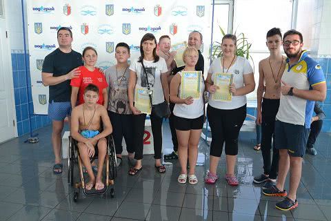 Николаевцы добыли медали на Кубке Украины по плаванию среди спортсменов с нарушениями слуха
