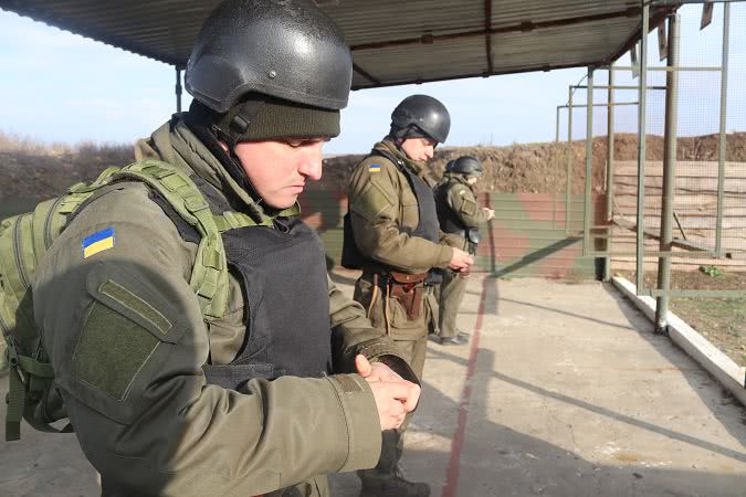 Николаевский полк Национальной гвардии Украины успешно сдал контрольную проверку