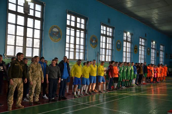 На Николаевщине определились победители чемпионата по футзалу десантно-штурмовой войск