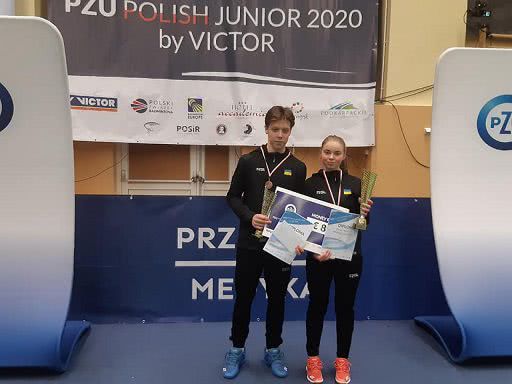 Спортсменка из Николаева Полина Ткач стала бронзовым призером международных соревнований по бадминтону Гран-При Европы