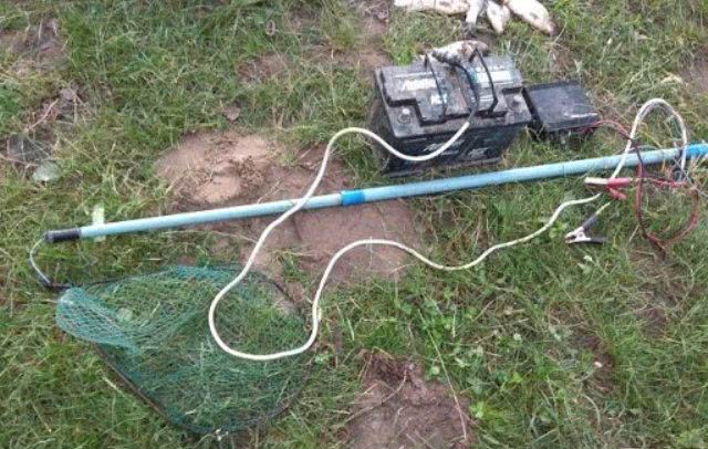 На Николаевщине рыбоинспекторы задержали браконьера с электроудочкой