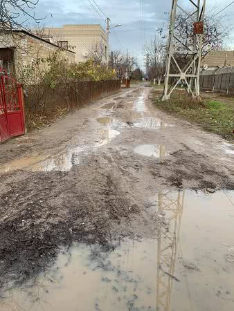 В Николаеве вместо дорог болото