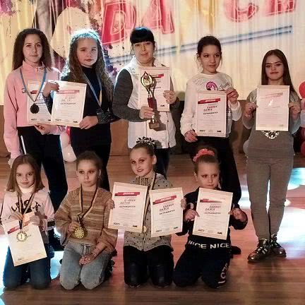 Юные танцовщицы  НГДК «Корабельный» одержали победу  на Всеукраинском фестивале «Energy Dance»