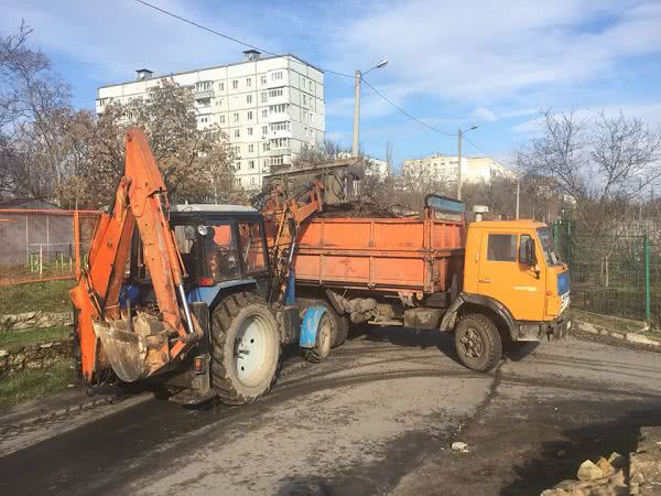 В микрорайоне Николаева ликвидировали свалку