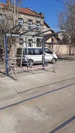 В Николаеве отремонтируют остановку на улице Малой Морской