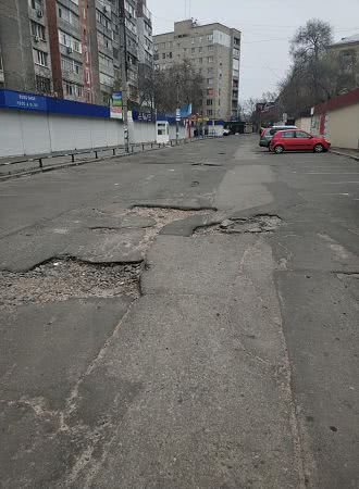 Николаевцы просят отремонтировать дорогу в городе