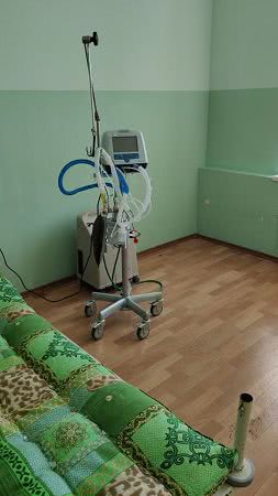 В отделении реанимации Николаевской областной инфекционной больницы установлены дополнительные точки подачи кислорода