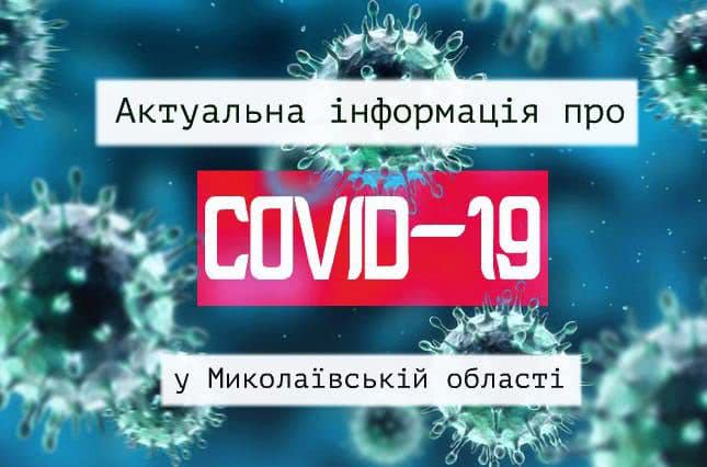 У Миколаївській області виявлено 1 новий підтверджений випадок  COVID-19 станом на 10.00 27 квітня