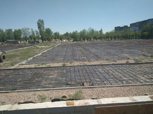 В ОТГ Николаевской области идет большая стройка: масштабный ремонт спортивного комплекса