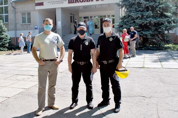 На території Миколаївської області поліція охорони забезпечує охорону ЗНО