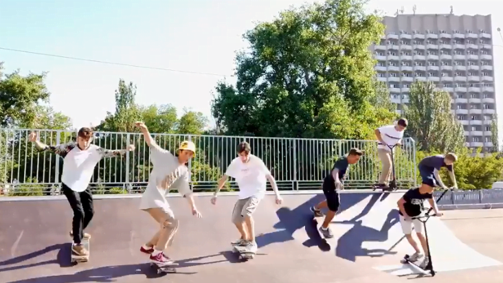 В Николаеве открыли скейт-площадку 