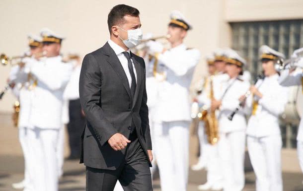 Владимир Зеленский принял участие в торжествах по случаю Дня ВМС ВСУ в Одессе