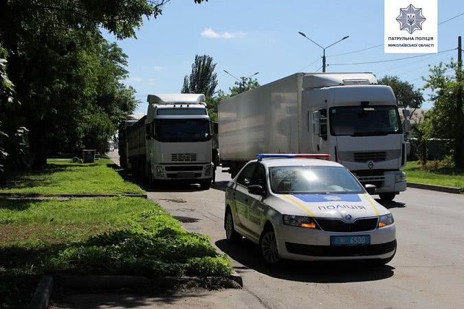 В Николаеве транспортный коллапс