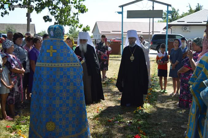 07.08.2020 Освячення місця під будівництво храму у с. Журавлиха