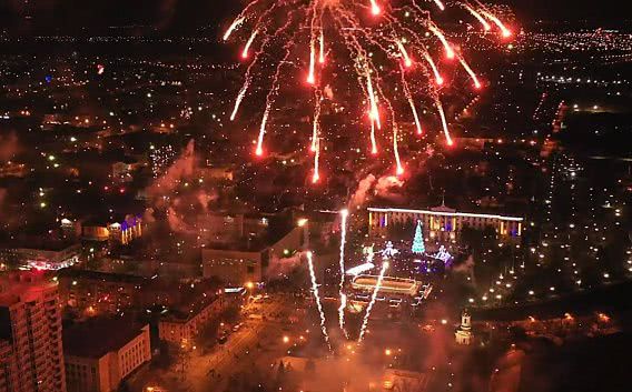 В новогоднюю ночь в Николаеве над Соборной запустят праздничный салют
