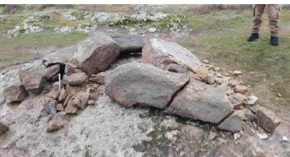 Под Южноукраинском разбили артефакт, которому более 5000 лет