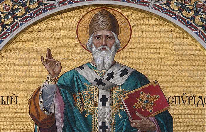 25 декабря - день памяти святителя Спиридона
