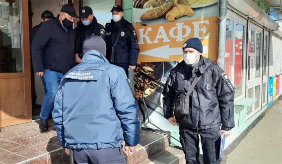 За сутки на Николаевщине оштрафовали 11 предпринимателей за нарушение правил карантина
